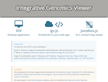 Tablet Screenshot of igv.org